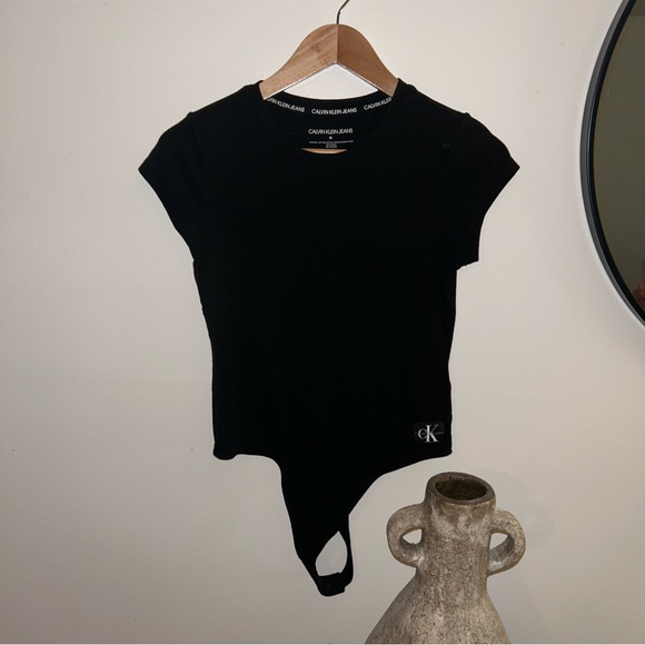 Calvin Klein Smooth Stretch Cotton Bodysuit - Picture 5 of 8